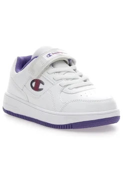 Sneakers bianco tomaia in materiale sintetico Champion Rd18 Low G Ps