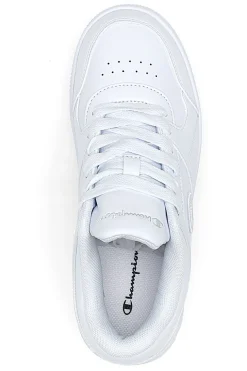 Sneakers bianco tomaia in materiale sintetico Champion Rd18 Low B Gs