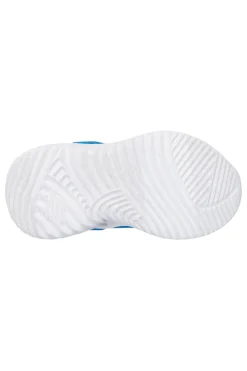 Sneakers blu con chiusura regolabile e suola leggera Skechers Bounder Techrox da Bambino