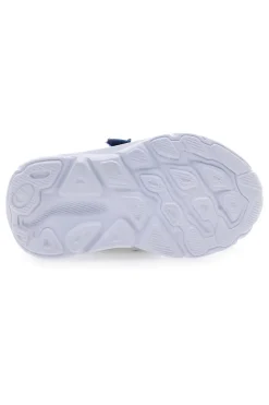 Sneakers blu con rete e strappo Champion HRO J B TD Low Cut