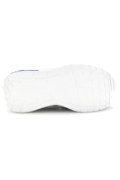 Sneakers blu con strappi e inserti azzurri Fila Upspark Velcro Kids