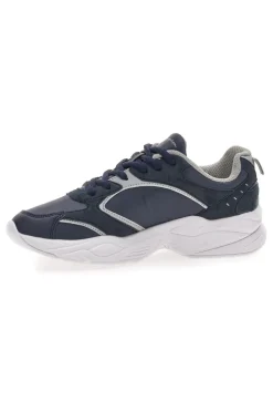 Sneakers Blu con suola a contrasto bianca CHAMPION COUNT B GS