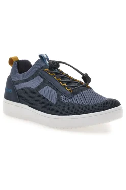 Sneakers Blu con Tomaia in Mesh e Lacci Elastici MARES MRS23307F