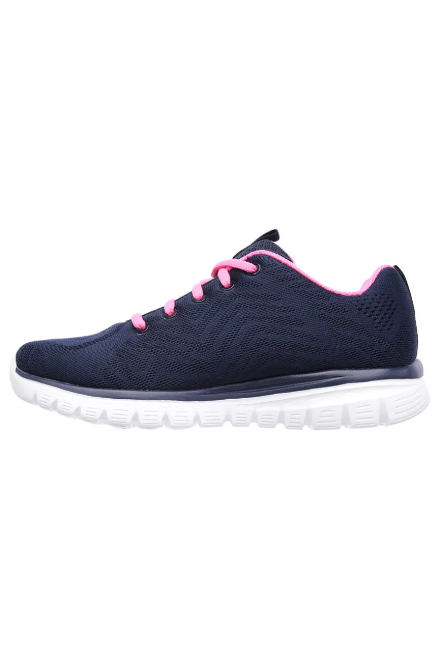 Sneakers Blu da Donna Skechers Graceful Get Connected