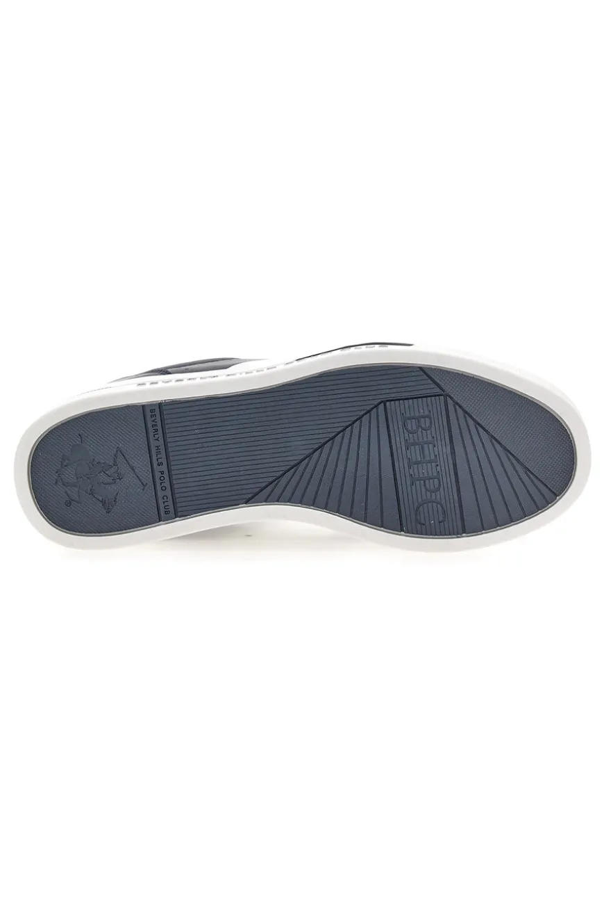 Sneakers Blu e Bianco suola a contrasto Beverly hills polo club BHM614100