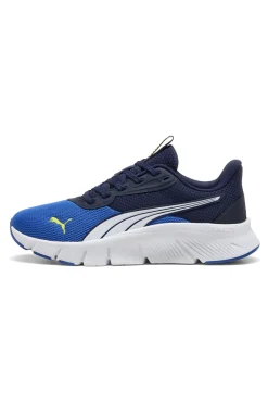 Sneakers blu e gialle running leggere Puma Flexfocus Lite Modern Jr