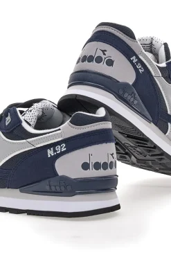 Sneakers blu e grigie Diadora N.92 DD Comfort