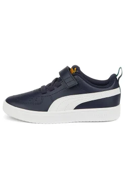 Sneakers blu navy con dettagli bianchi da bambino Puma Rickie AC+ PS