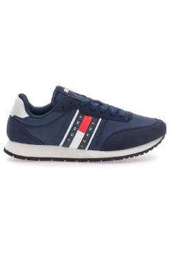 Sneakers blu stile running con soletta estraibile Tommy jeans Tjm Class Runner