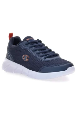 Sneakers blu traspiranti in mesh con suola ammortizzata Champion Jolt Mesh