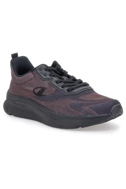 Sneakers bordeaux running in mesh con suola nera Champion Galactic Low Cut Shoe