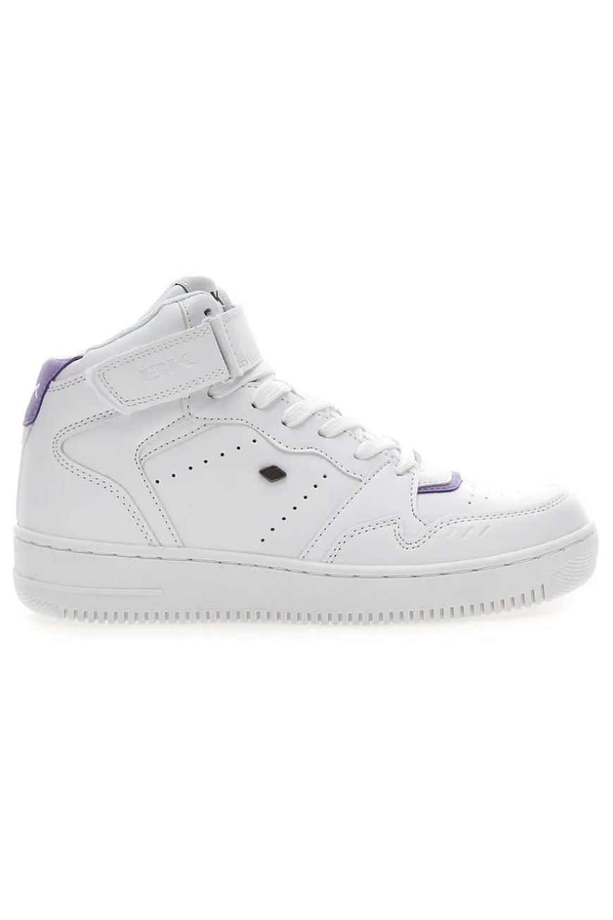 Sneakers British Knights Aura Mid Bianche