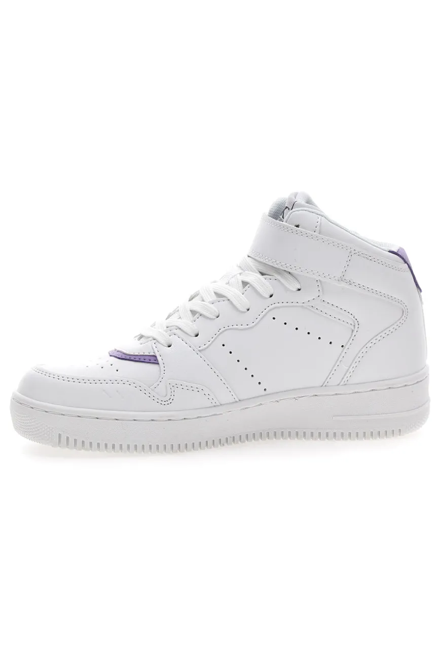 Sneakers British Knights Aura Mid Bianche