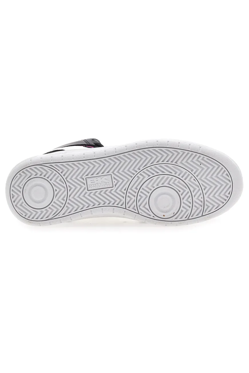 Sneakers British Knights Noors Mid Nere-Bianche