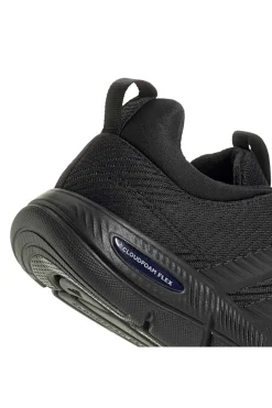 Sneakers Cloudfoam Flex con lacci elasticizzati Adidas Nere