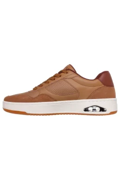 Sneakers color cuoio con soletta Air-Cooled Skechers UNO CTL OUT OF SIGHT
