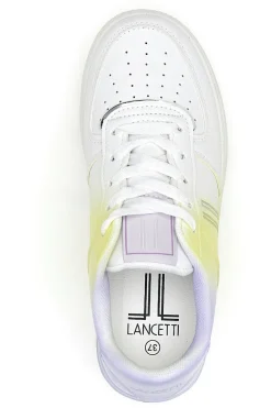 Sneakers con Flatform Lancetti 015 Bianche