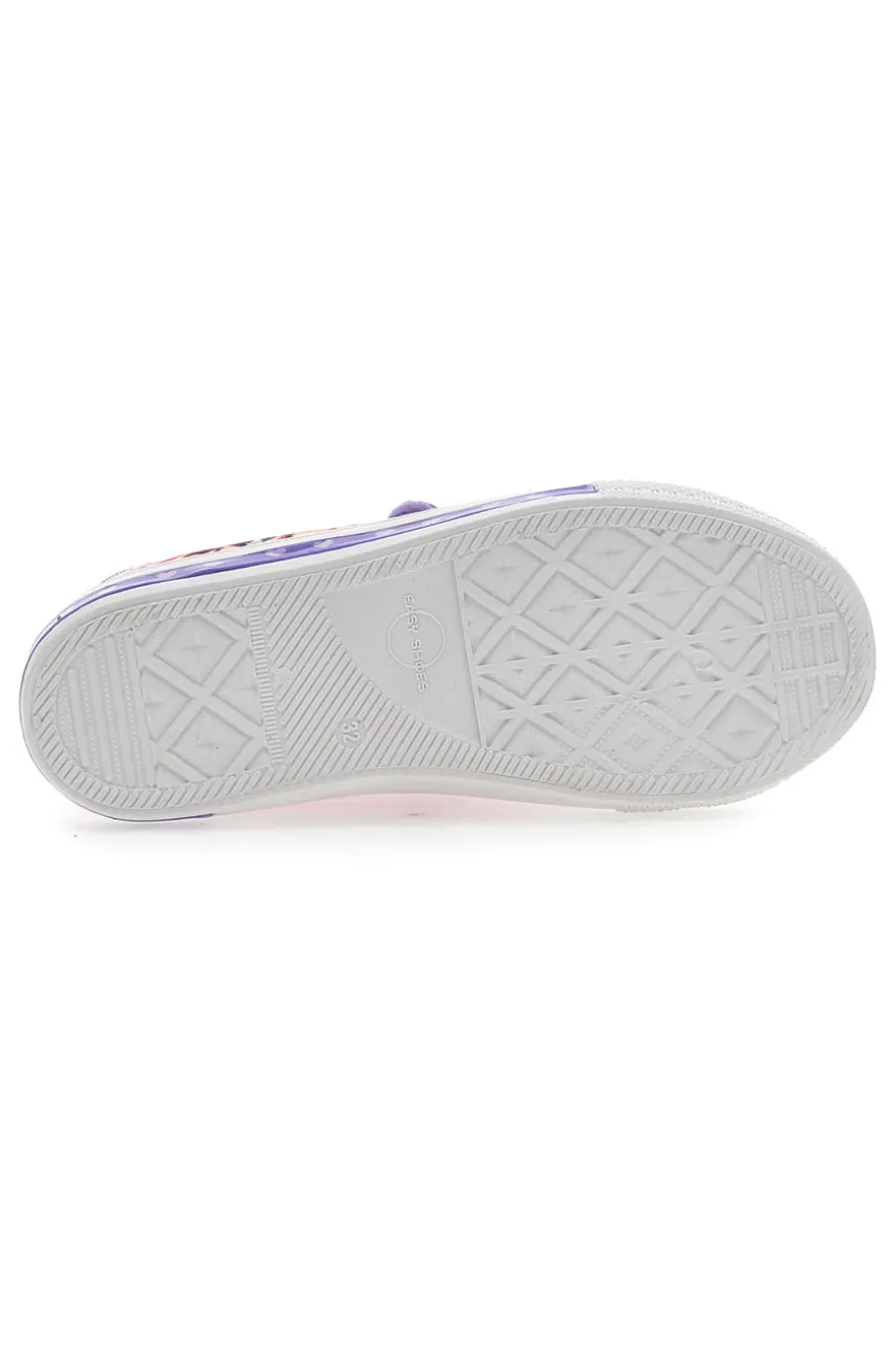 Sneakers con Luci Barbie 3108 Viola e Rosa