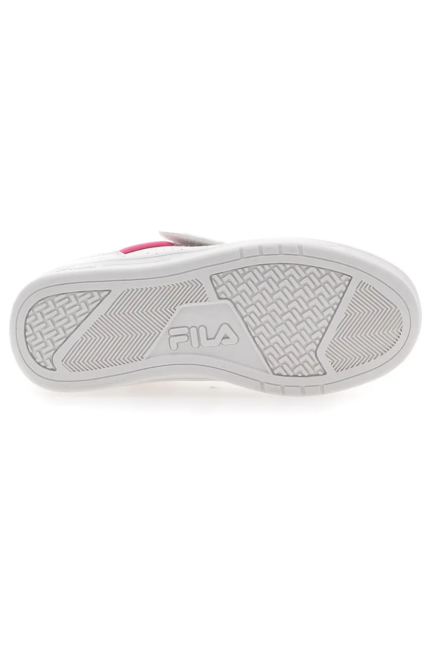 Sneakers con Stappo Fila Court Velcro Bianche