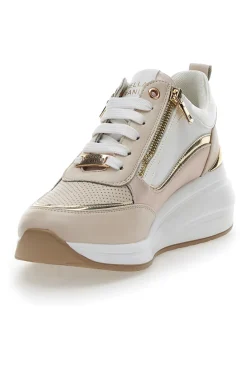 Sneakers con Zeppa Beige Mariella Burani 50390