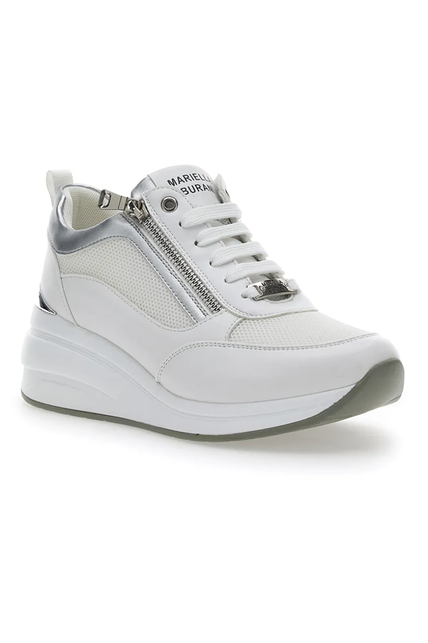 Sneakers con Zeppa Bianche Mariella Burani 50394