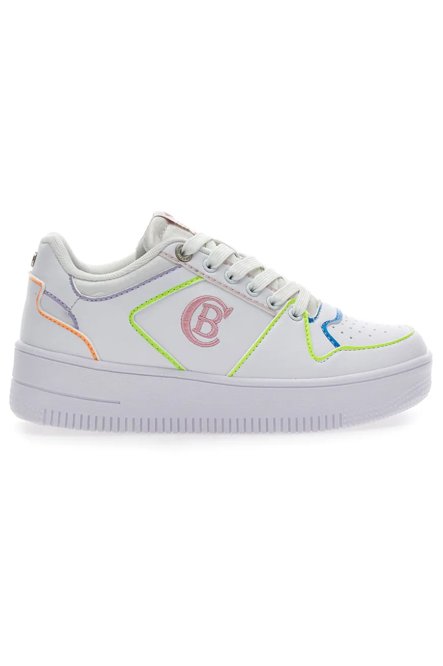 Sneakers Cotton Belt Axel Pu Bianche