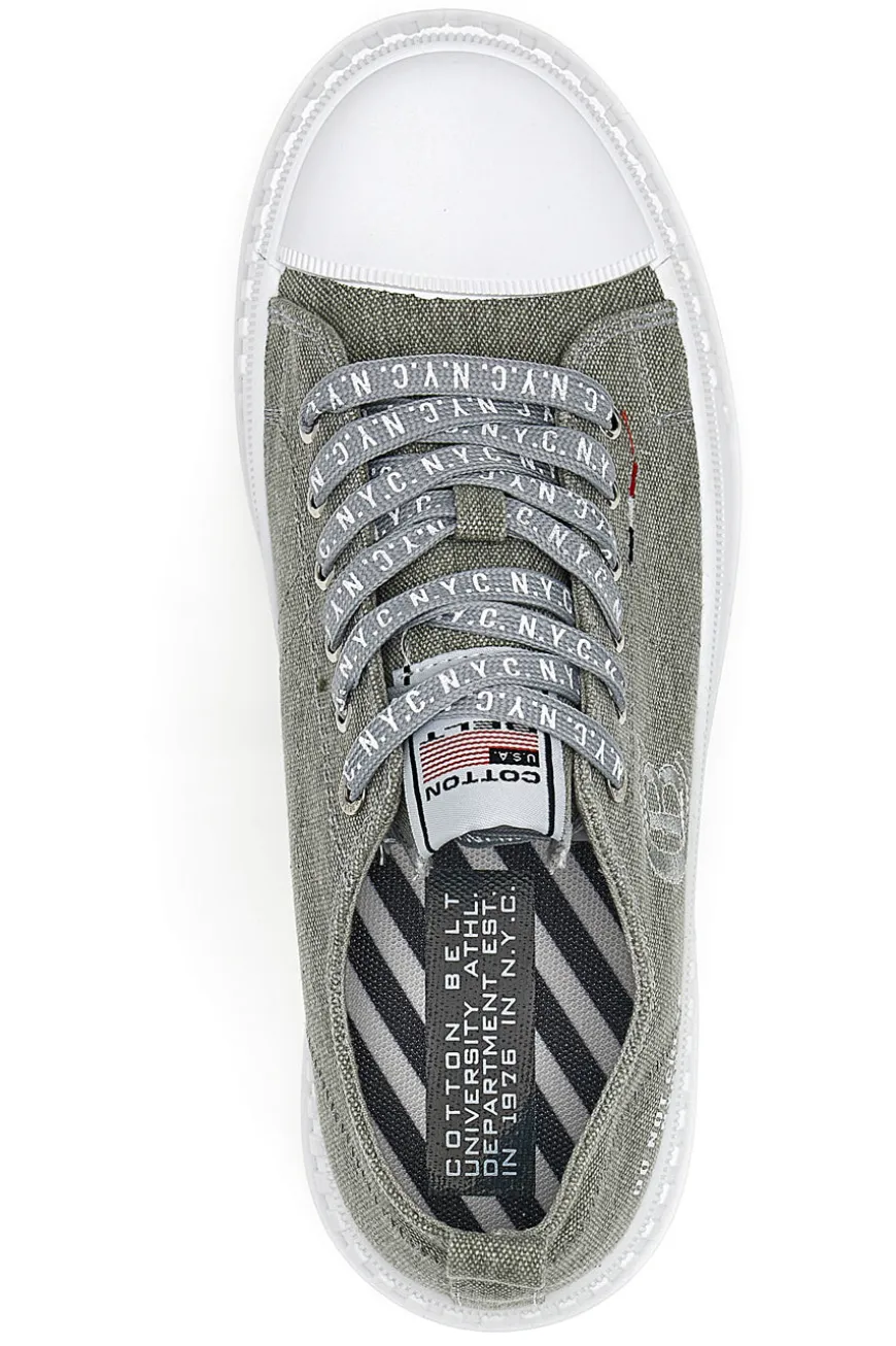 Sneakers Cotton Belt Dre Low Cvs Grigie