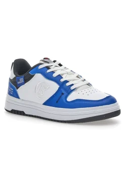 Sneakers Cotton Belt Funky Pop Bianche e Blu