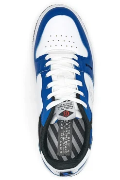 Sneakers Cotton Belt Funky Pop Bianche e Blu