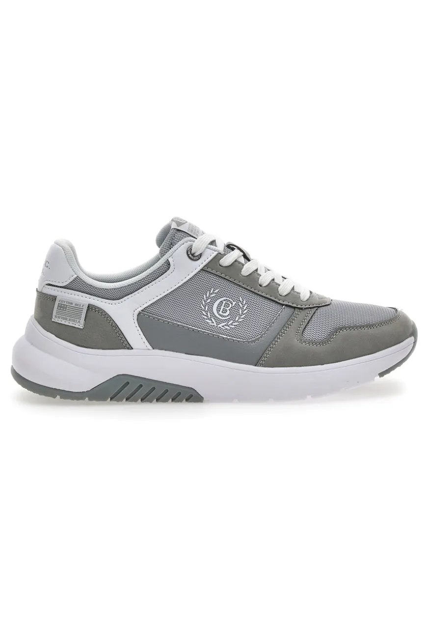 Sneakers Cotton Belt Kant Grigie