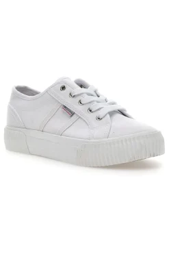 Sneakers Coveri California Canvas Bianche