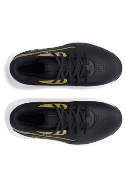 Sneakers da basket nere con dettagli oro Under Armour PS Lockdown 7