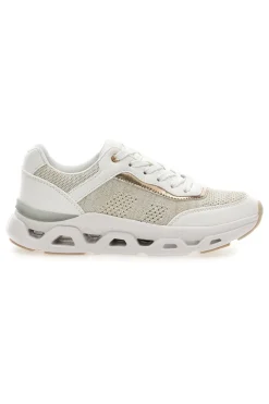 Sneakers da donna beige con inserti traforati Pittarello 8W25013