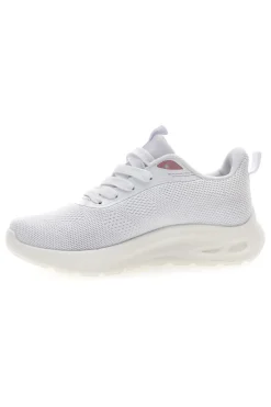 Sneakers da donna bianco in tessuto traspirante Mio tempo TF2593