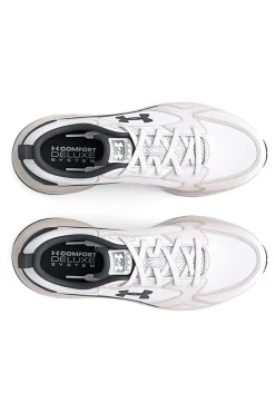 Sneakers da ginnastica uomo bianche in mesh Under Armour Charged Edge