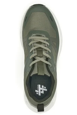 Sneakers da uomo verde stringate 2T2L YH25230