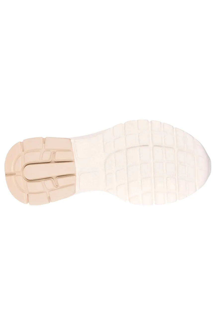 Sneakers gold con inserti in mesh Skechers Bobs Vamos