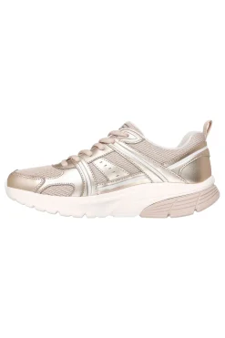 Sneakers gold con inserti in mesh Skechers Bobs Vamos