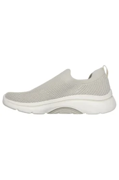 Sneakers Grigia Slip On da Donna Skechers Go Walk Arch Fit 2.0