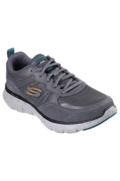 Sneakers Grigie Con Air-Cooled Memory Foam Skechers Flex Advantage 5