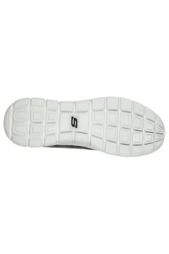 Sneakers Grigie Con Memory Foam Skeachers Track Front Runner