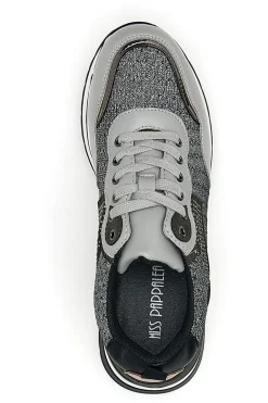 Sneakers Grigie Con Platform Miss Pappalea 23011