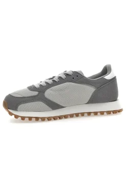 Sneakers Grigie Con Suola a Contasto Gas Spidy Mix