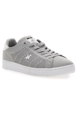 Sneakers Grigie con Tomaia Traforata U.S. POLO CLUB EMPIRE KNIT