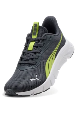 Sneakers grigie e verdi running leggere Puma Flexfocus Lite Modern Jr