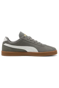 Sneakers Grigie in Pelle Puma Club II