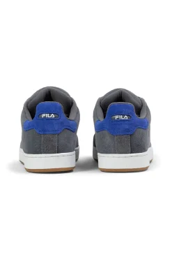 Sneakers grigie in suede con dettagli blu Fila FFM0437