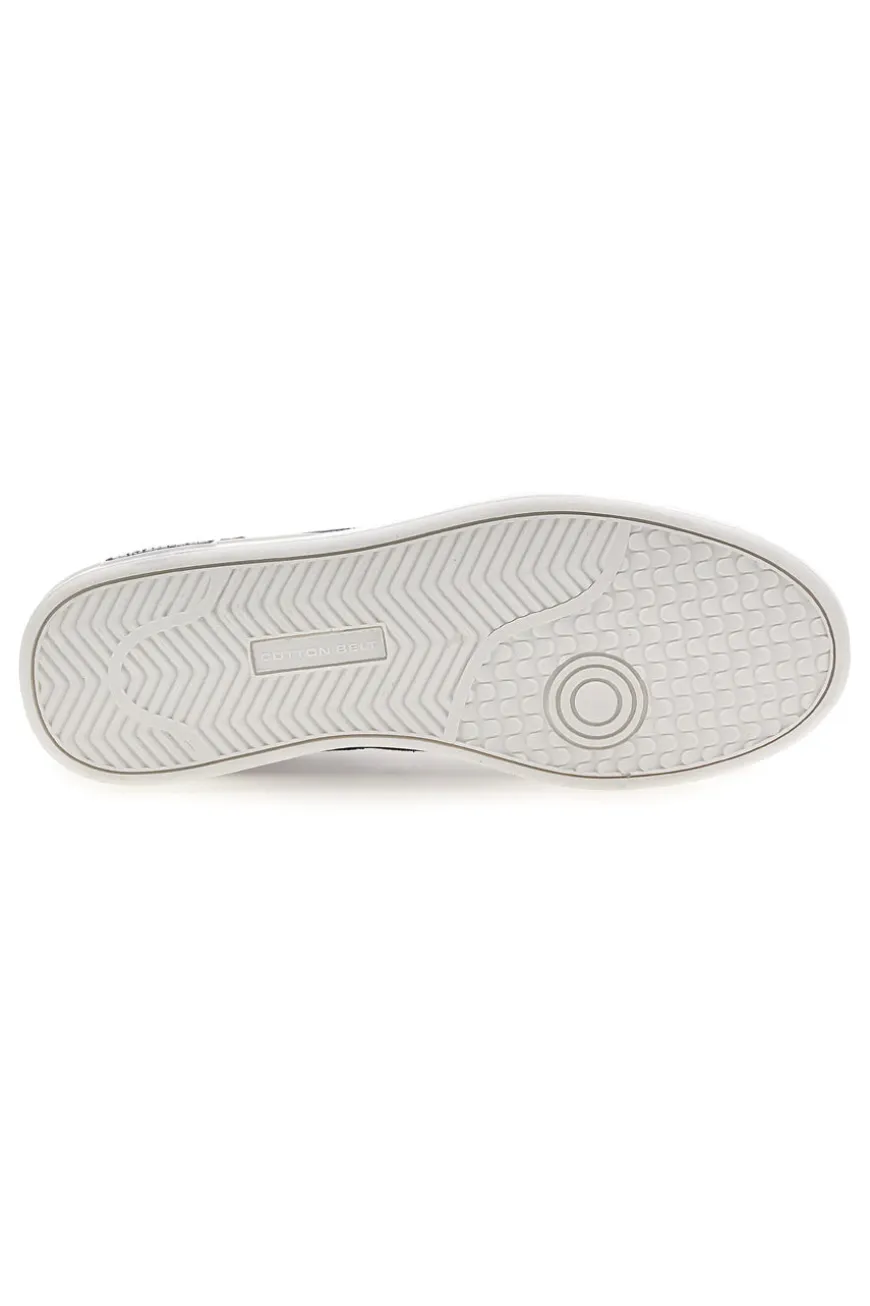 Sneakers grigie in tessuto con punta a contrasto Cotton Belt Hook CVS