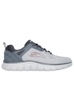 Sneakers Grigie Skechers Track Broader
