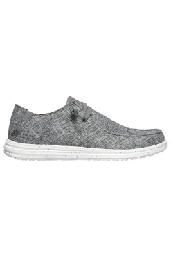 Sneakers Grigie Slip-On Con Goga Mat Arch Skechers Melson Chad